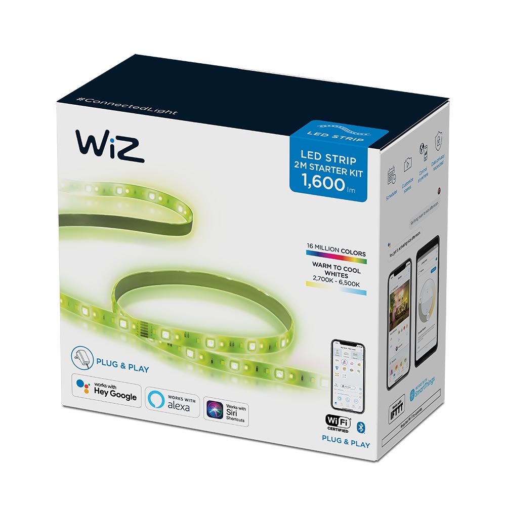 Đèn LED dây WiZ Lightstrip Starter Kit 2m Full Color 16 triệu màu