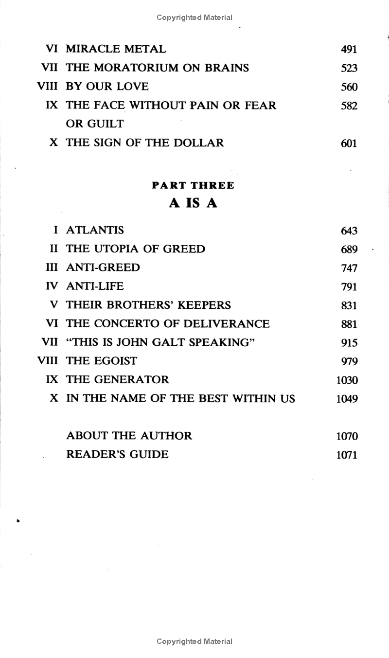 Atlas Shrugged