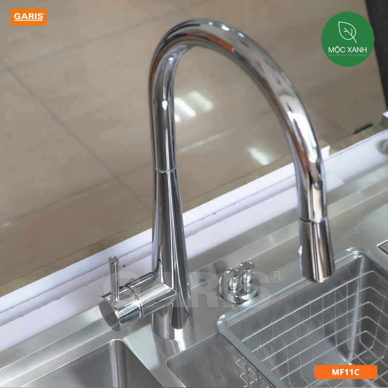 Vòi chậu rửa bát Garis Cao cấp MF11C