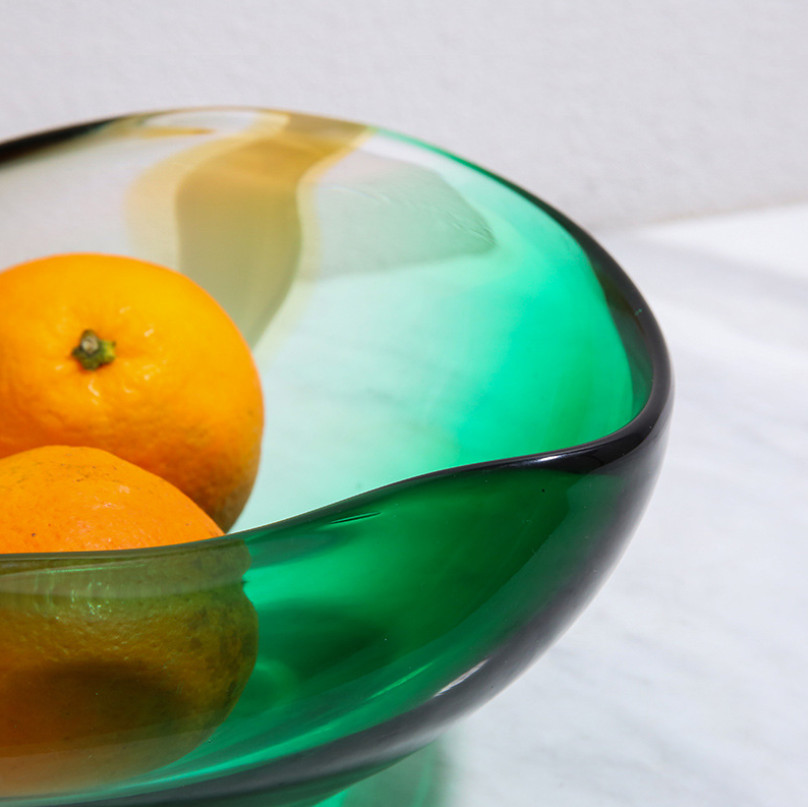 Tô trái cây BANGLE GLASS FRUIT BOWL