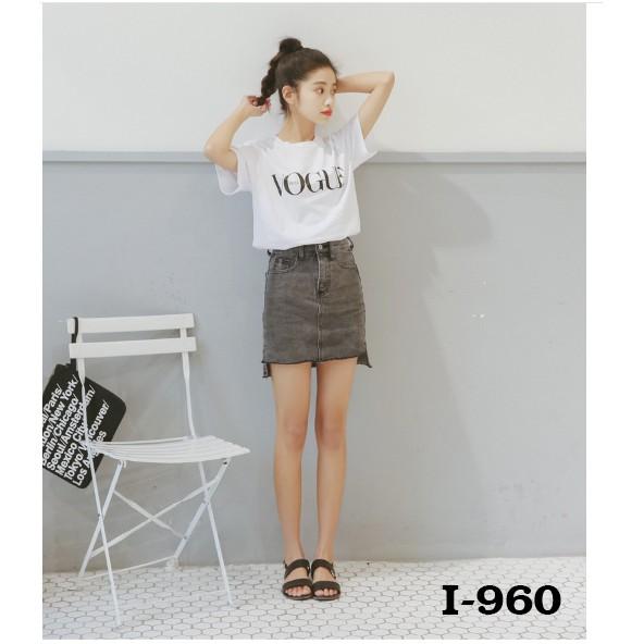 Áo Thun Nữ In Chữ VOUGE Đơn Giản