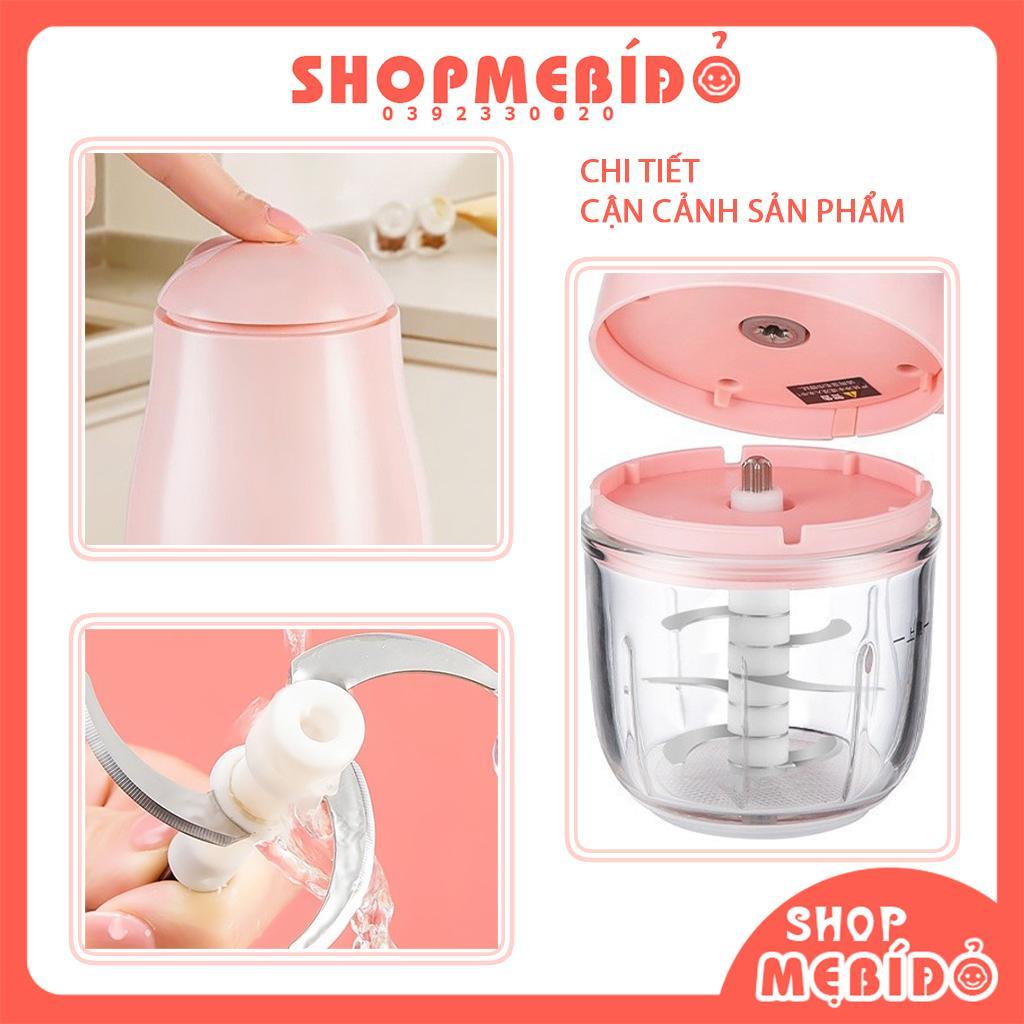 Máy Xay Đa Năng Phục Vụ Cho Bé Ăn Dặm TOPWOW 300ml Shop Mẹ Bí Đỏ GD15