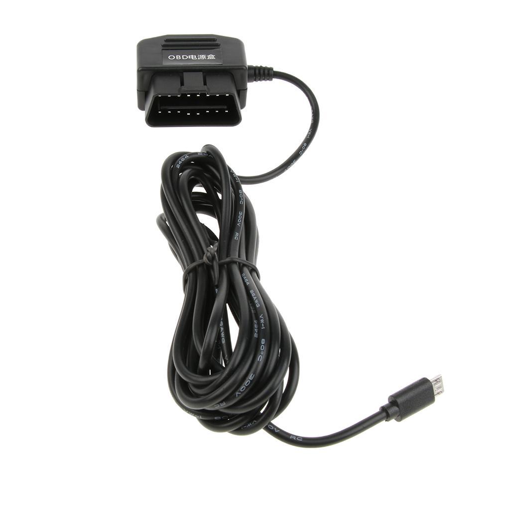 New 12V/36V to 5V/2A In Car Dash Cam Hardwire Kit with Micro USB Head Cable