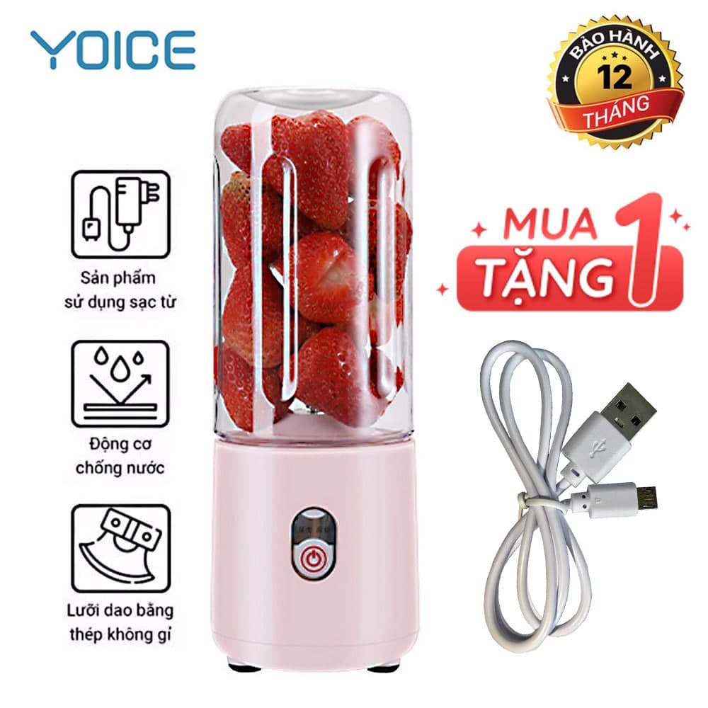 Máy Xay Sinh Tố Cầm Tay YOICE (50W - 300ml) - Hàng Chính Hãng