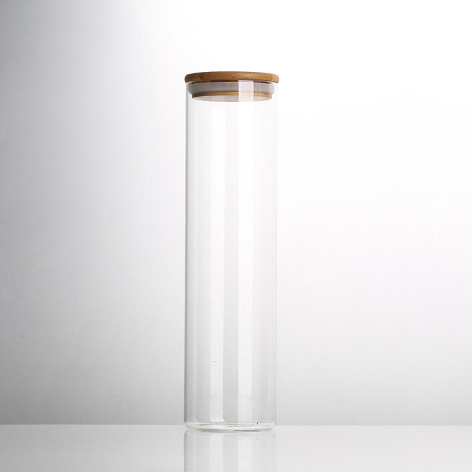 Household Tea Display Rack Glass Bottle Spice Rack for Tea