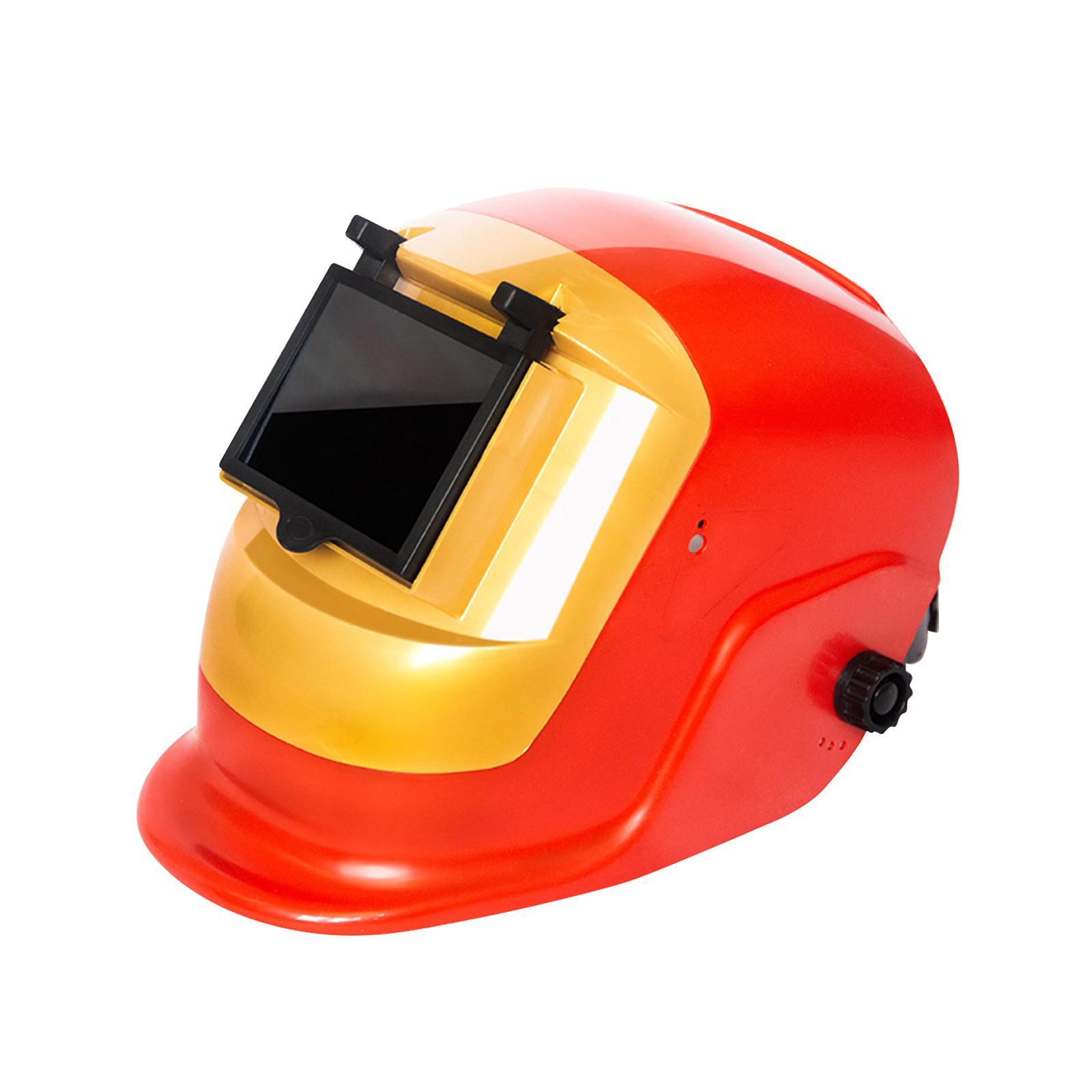 Auto Welding Hood Adjustable Heat Resistant Large View Portable