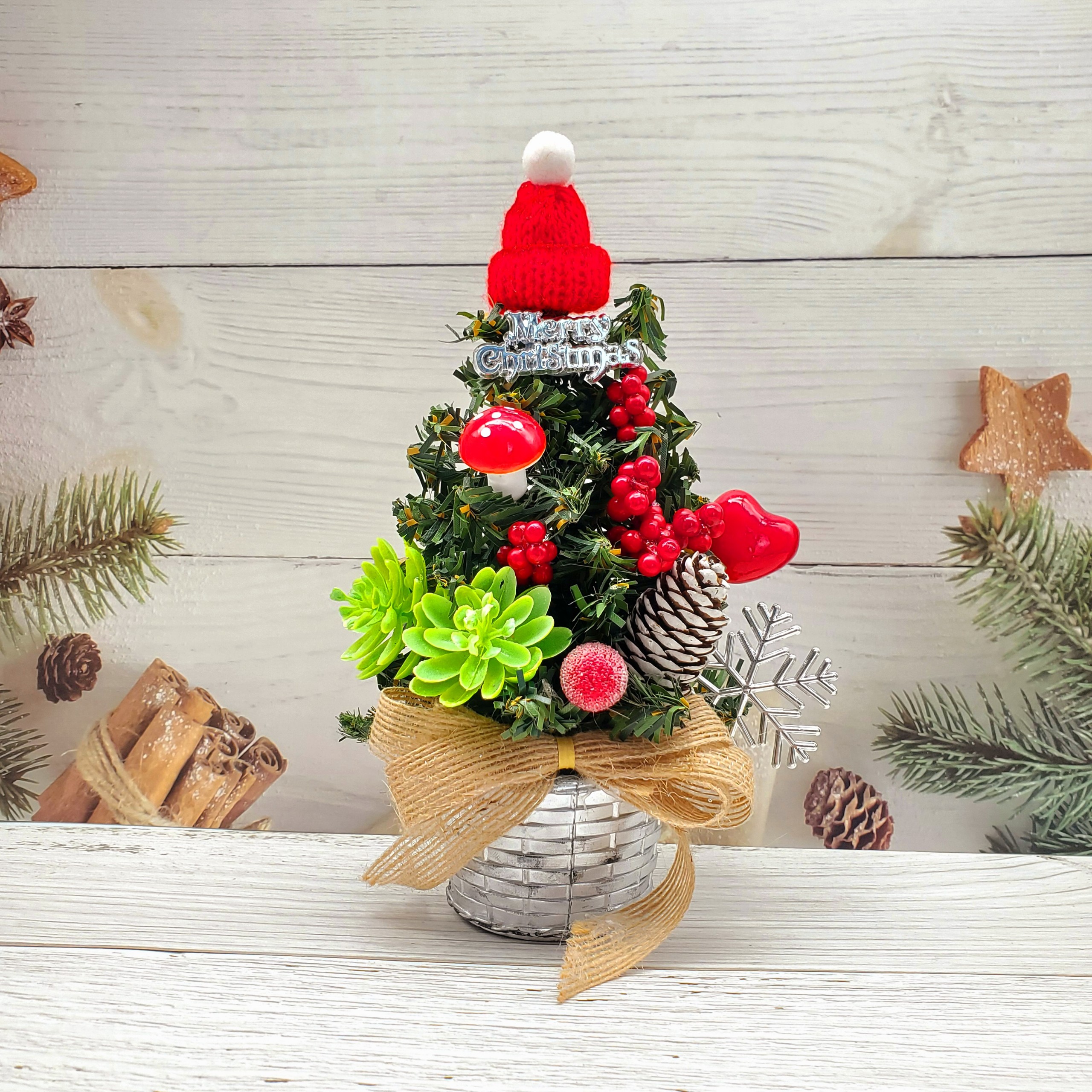 Cây Thông Nhí TNM05 Cây 20cm Trang Trí Giáng Sinh Cây Thông Noel