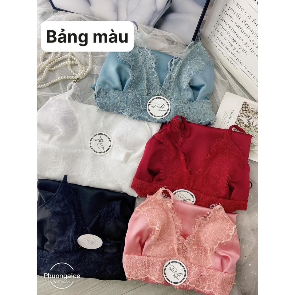 Đồ ngủ sexy,Váy ngủ 2 dây lụa satin quyến rũ cao cấp- Phuongaliceshop