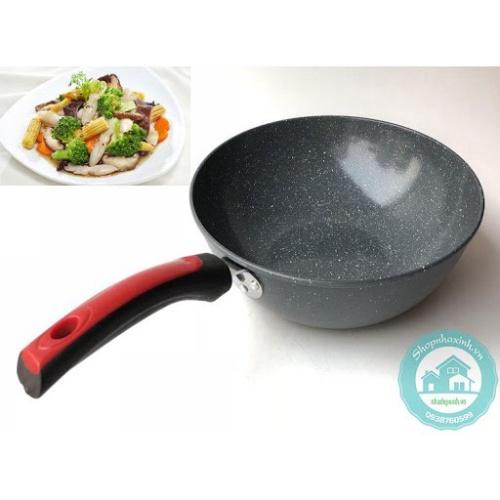 Chảo Đá Chống Dính Hiệu Qủa, Bền Đẹp sâu lòng 32 cm