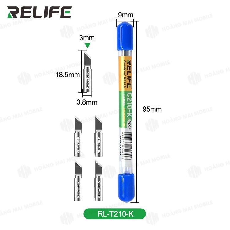 Mũi hàn chụp đầu C210 RELIFE RL-C210