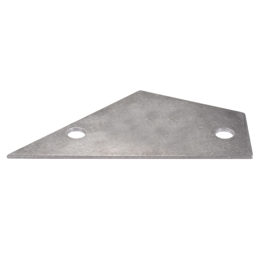 Stainless Steel Fret Rocker with 4 Edges Luthier Guitar Tool for Bass Banjo Ukulele Mandolin Parts