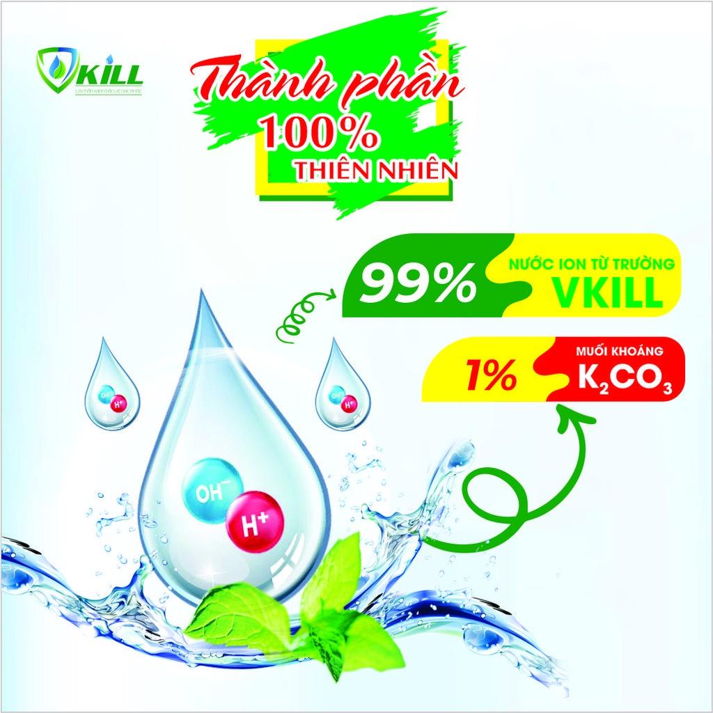 Nước ion từ trường Vkill xịt rửa đồ dùng cho mẹ và bé 250ml