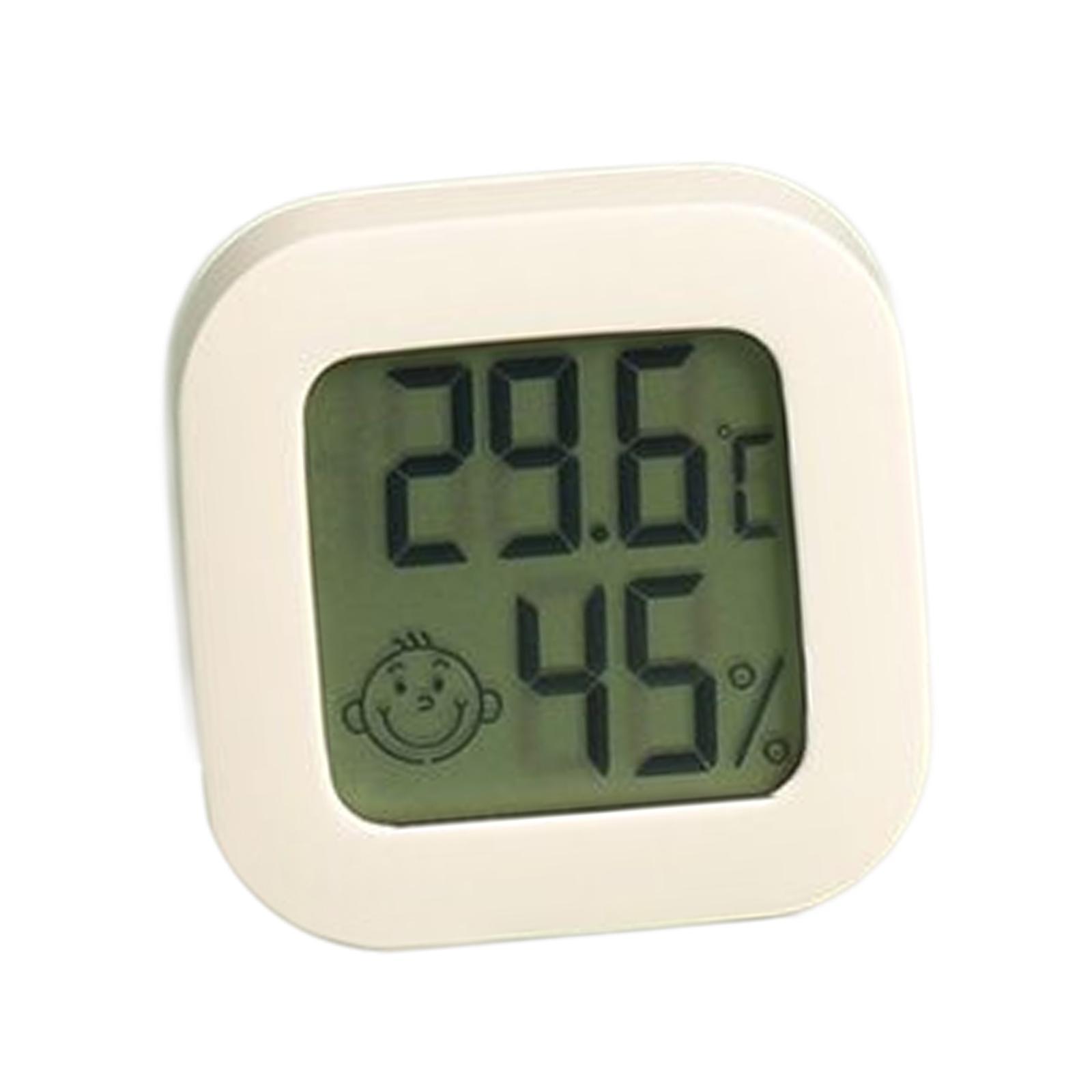 Portable Thermohygrometer LCD Convenient for Home Indoor Chicken Supplies