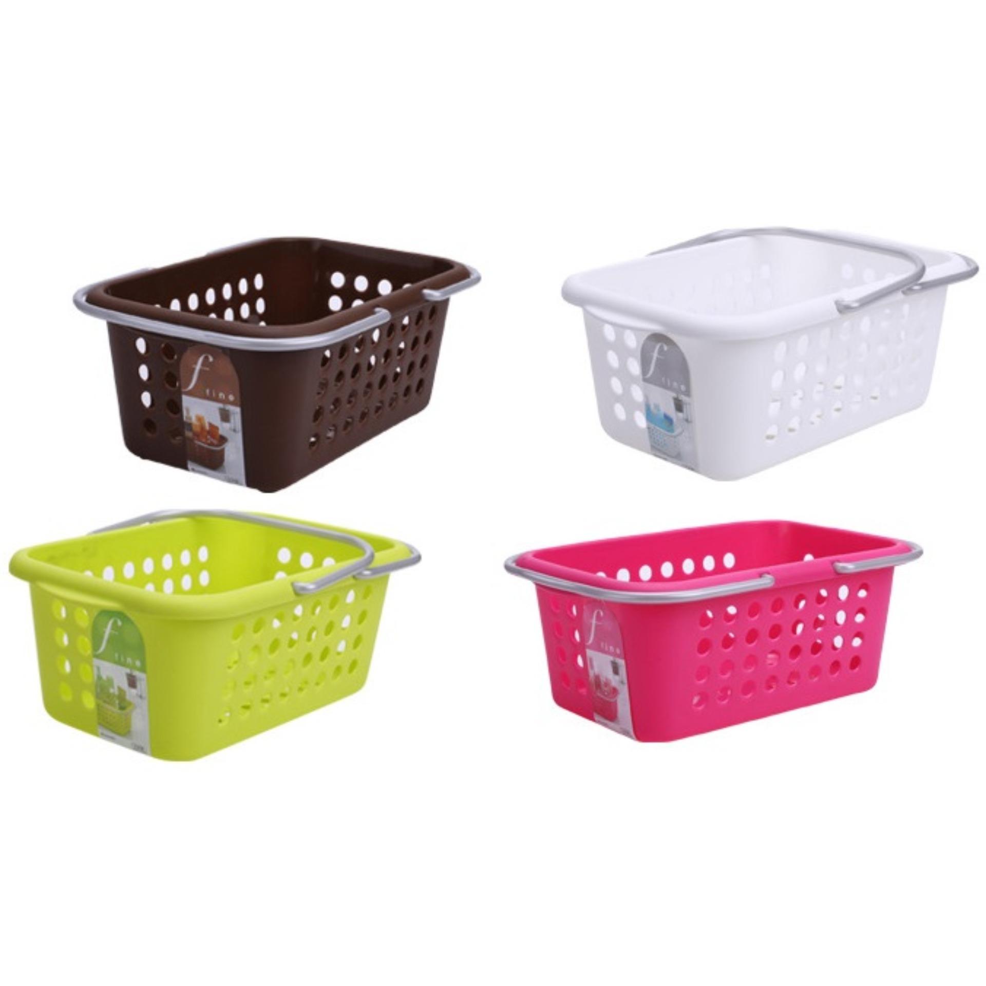 Bộ 3 giỏ đựng đồ tiện dụng cỡ nhỡ - Hàng Nội Địa Nhật