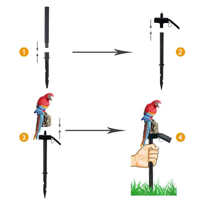 Đèn Năng Lượng Mặt Trời Thiết Kế Hiện Đại Mới Chống Thấm Nước Cho Trang Trí Vườn