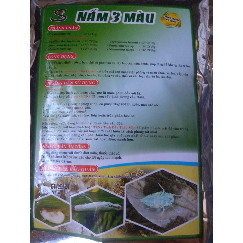 Phân vi sinh vật BTMET Nấm 3 màu- gói 1 kg