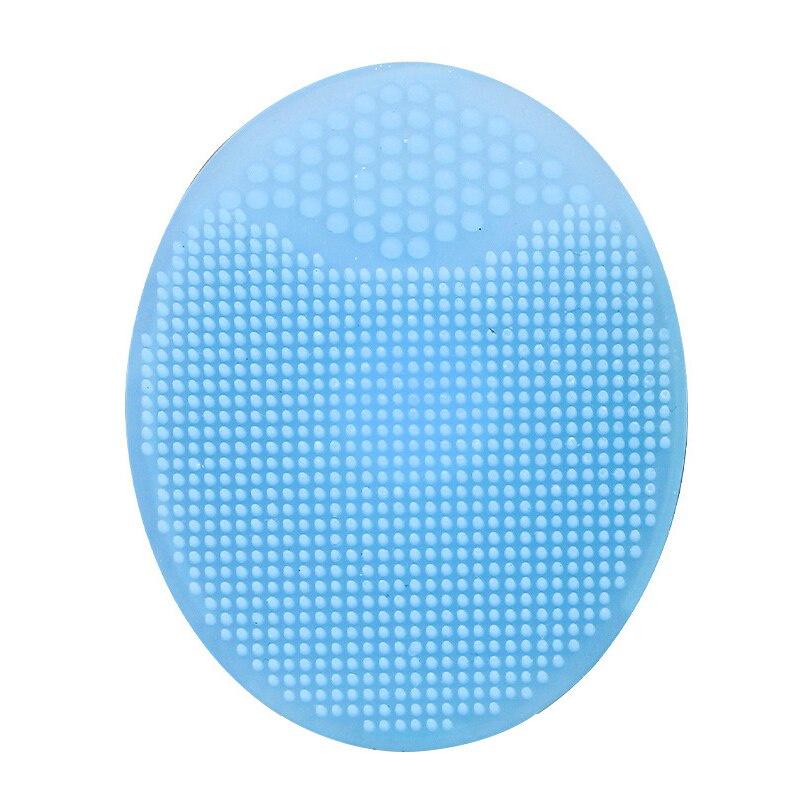 Silicone Face Scrub Brush Wash Pad Dirt Deep Clean Baby Bath Sponge Massage Wash Face Exfoliating Body Brush Bathroom Accessor