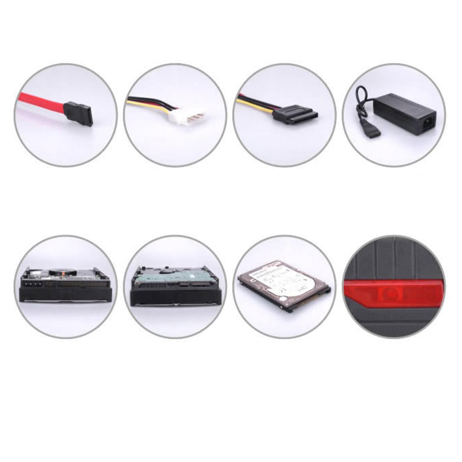 USB 3.0 to IDE SATA Converter Adapter Cable for 2.5/3.5 inch Plug Type UK