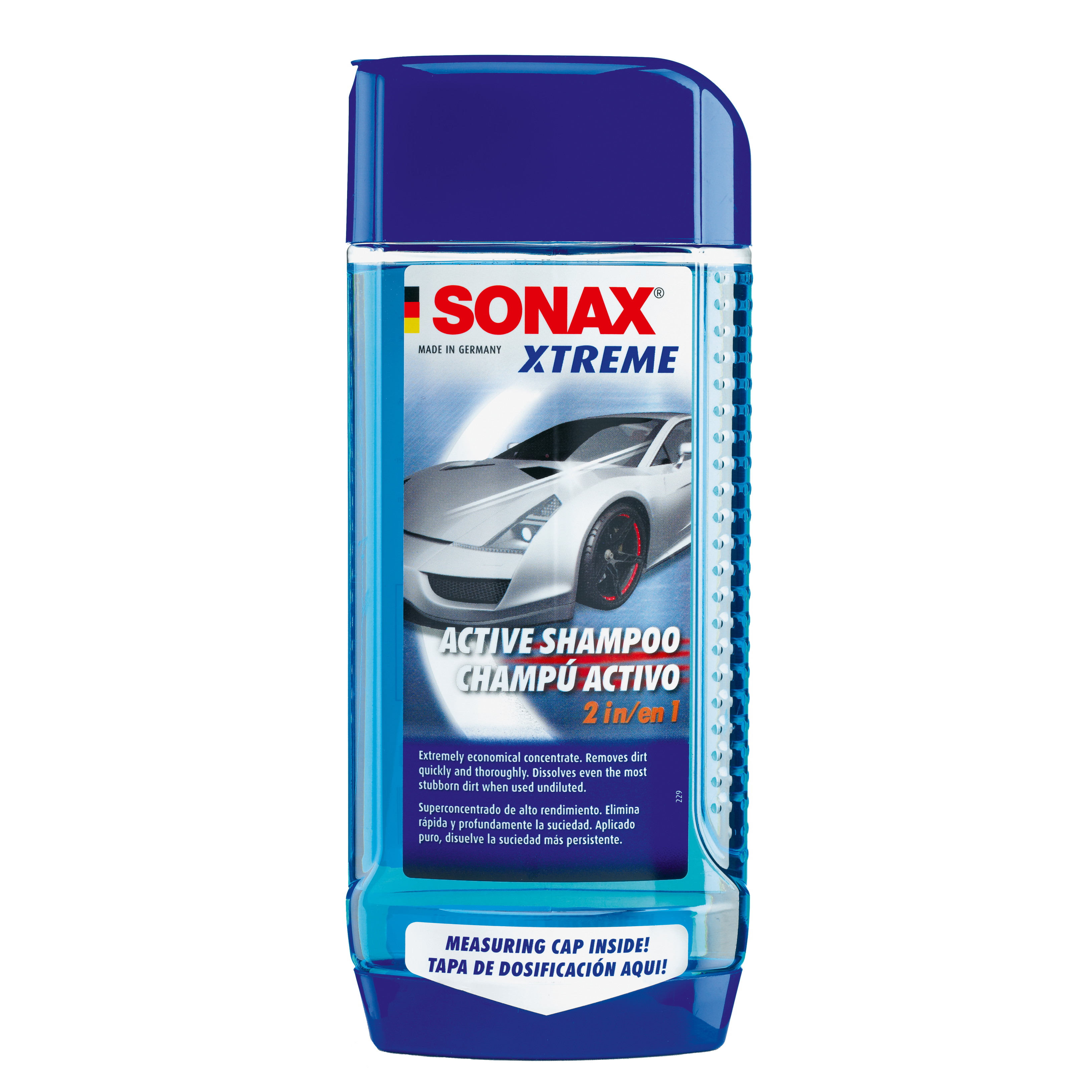 Shampoo Xtreme Rửa Xe 2:1 Rửa Các Chất Bẩn Nặng/Bóng Loáng Sonax Xtreme Active Shampoo 2in1 214200