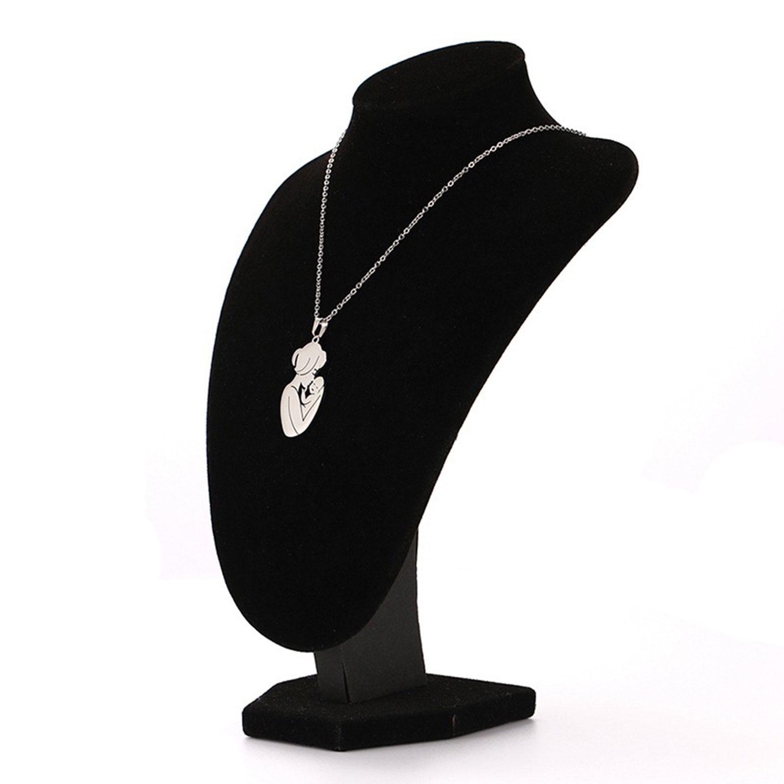 Mom And Baby Pendant Necklace Jewelry Manual Mirror Polishing Process Sweater Chain Women Mother's Day Gift Wife Mother Gift for Anniversary