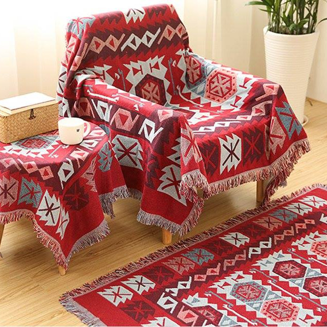 Carpet thảm trang trí nhà - Thổ Cẩm 130x180cm