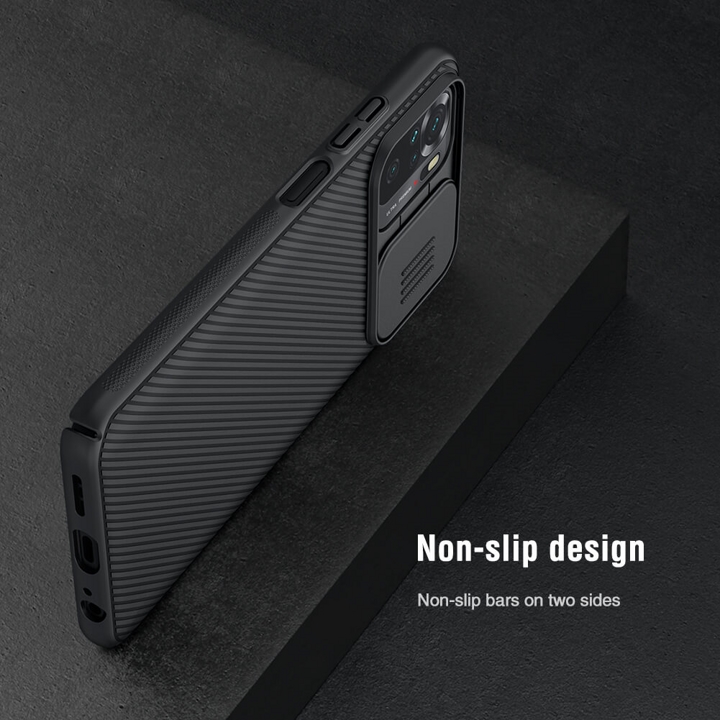 Ốp lưng cho Redmi Note 10 Nillkin bảo vệ camera - Hàng nhập khẩu