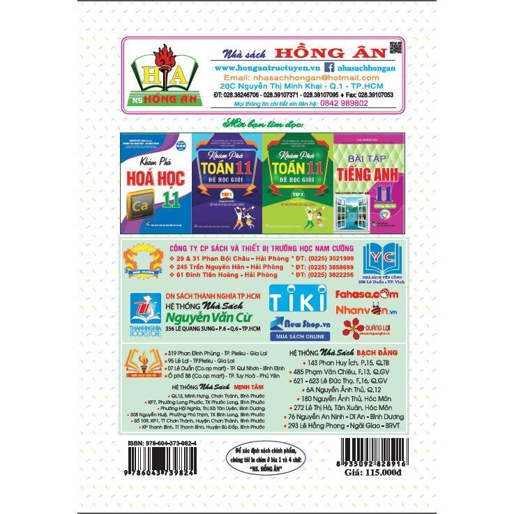 Sách - Đề Kiểm Tra Tiếng Anh Lớp 11 Bám Sát SGK Global Success - Hồng Ân