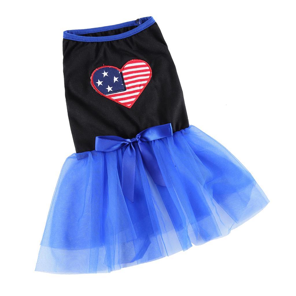 Pet Dog Sweet Fashion Dress Dog Princess Dress For Small Pet Puppy