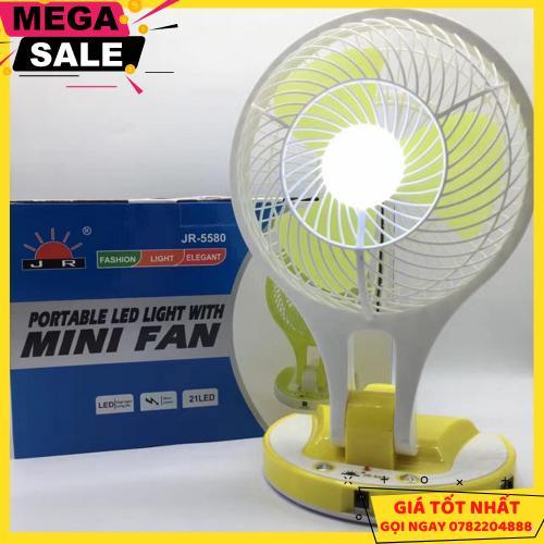 Quạt Mini Tích Điện - Mini Fan Di Động Tiện Lợi (Màu Ngẫu Nhiên) - Giao Hàng Toàn Quốc