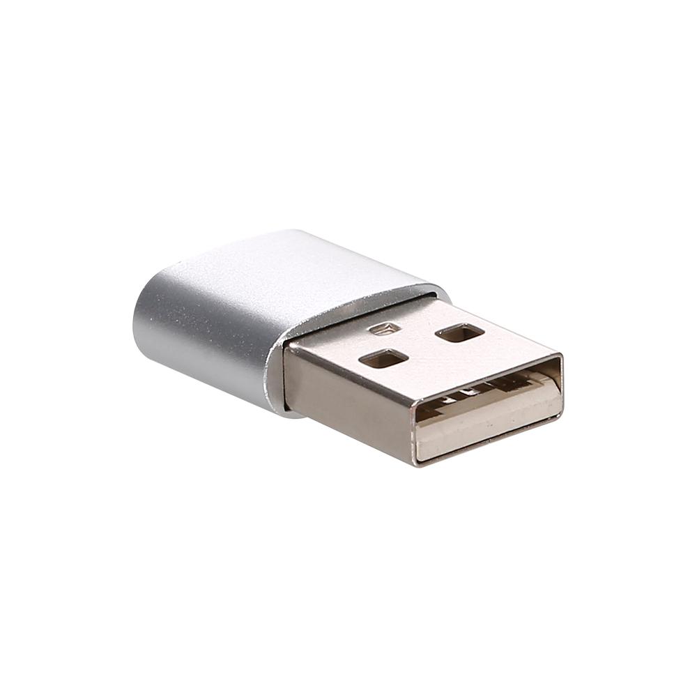 Type-C to USB Adapter USB 2.0 Adapter High Speed Transmission Adapter Aluminium Alloy Shell Adapter for Computer Phone