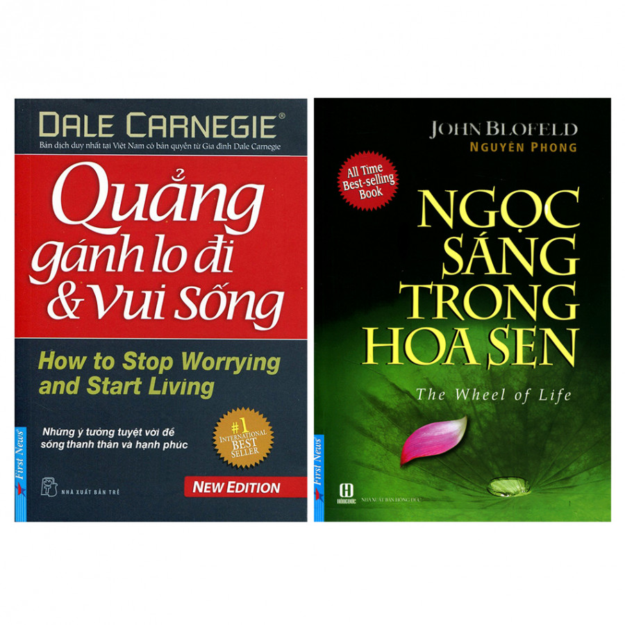 Combo Ngọc Sáng Trong Hoa Sen  + Quẳng Gánh Lo Đi Và Vui Sống