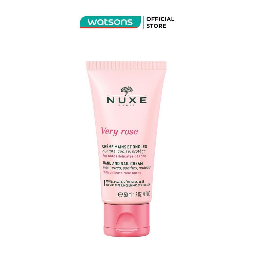 Kem Dưỡng Tay Và Móng Nuxe Very Rose Hand And Nail Cream 50ml