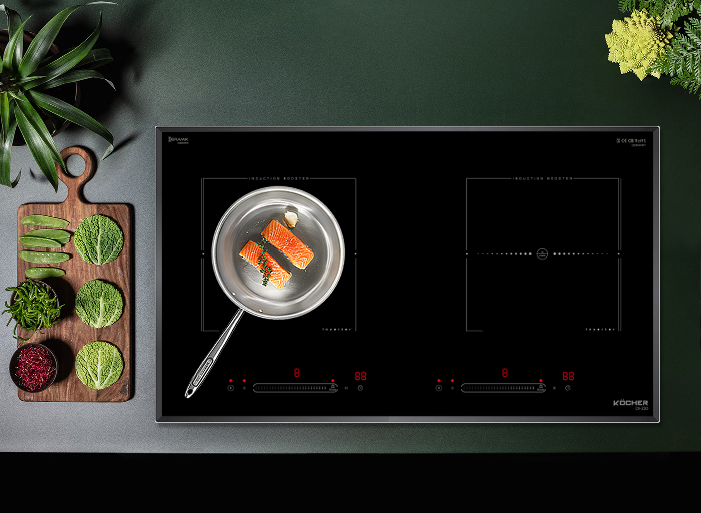 Bếp Từ Kocher DI-220 Hàng Chính Hãng