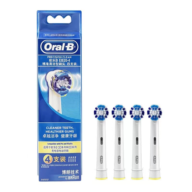 Oral-B đầu bàn chải điện thay thế Precision Clean EB20-4