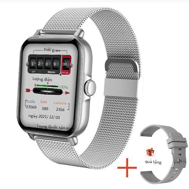 Đồng hồ thông minh cuộc gọi Bluetooth L21 theo phong cách mới nhất, màn hình màu 1.69 trợ lý bằng giọng nói, đồng hồ đo nhịp tim huyết áp