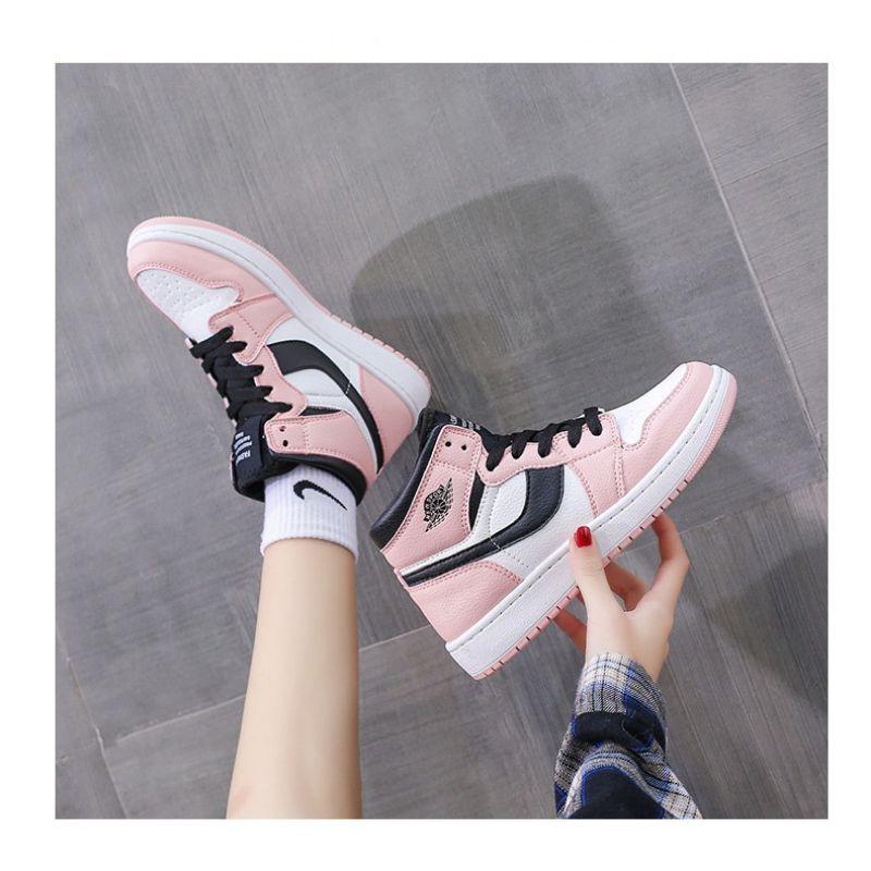 (Hàng sẵn)Giày jd nữ sneaker cổ cao hot trend full size