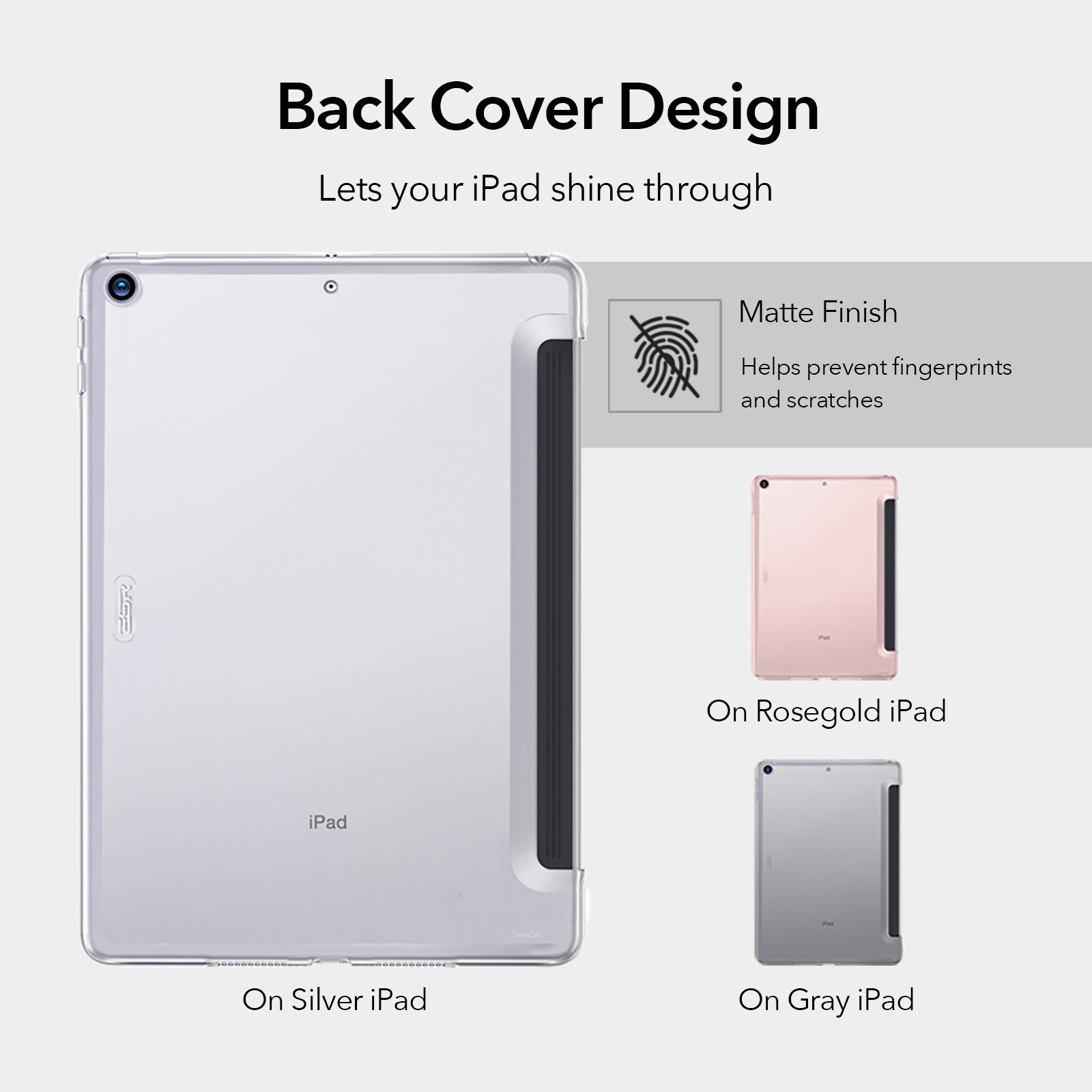 Ốp Case Trong Suốt ESR Ascend Ultra Clear dành cho Ipad Gen 7/8/9 10.2 inch- Hàng Chính Hãng