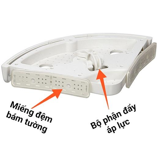 Kệ Bắt Góc Tường Hút Chân Không Snapup Siêu Chiụ Lực Tiết Kiệm Không Gian