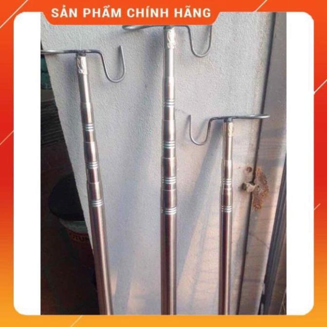 Sào Bẫy Chim, Sào Rút Inox Đa Năng Dài 1m5 3m 5m 6m 7m - sale to