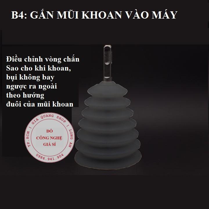 Dụng cụ hứng bụi máy khoan - Phiên Bản 1