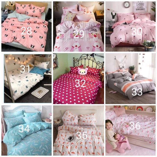 Bộ chăn ga gối poly cotton hàng nhập