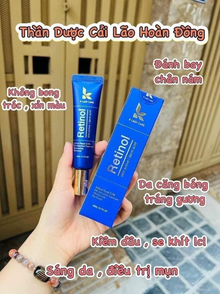 Kem dưỡng retinol K Lady Care Hàn Quốc 30ml ( không xuất hóa đơn đỏ )