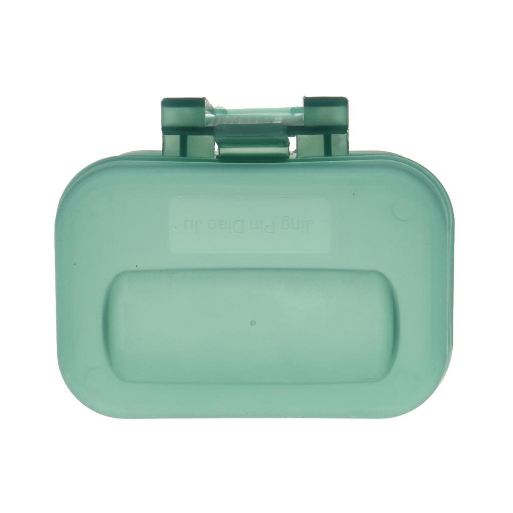 Earthworms Live Baits Clip-on Storage Case Container Fishing Tackle Box