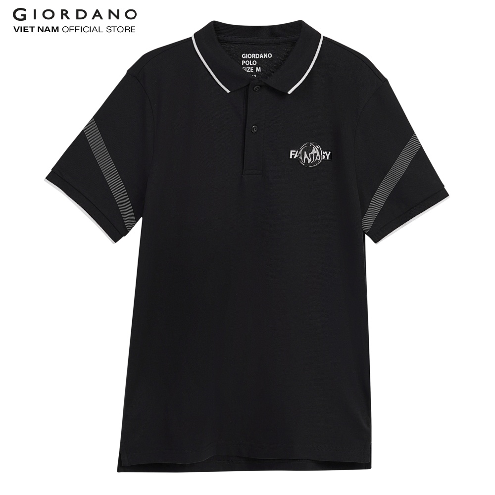 Áo Thun Có Cổ Nam Ngắn Tay Thematic Polo Giordano 01012232