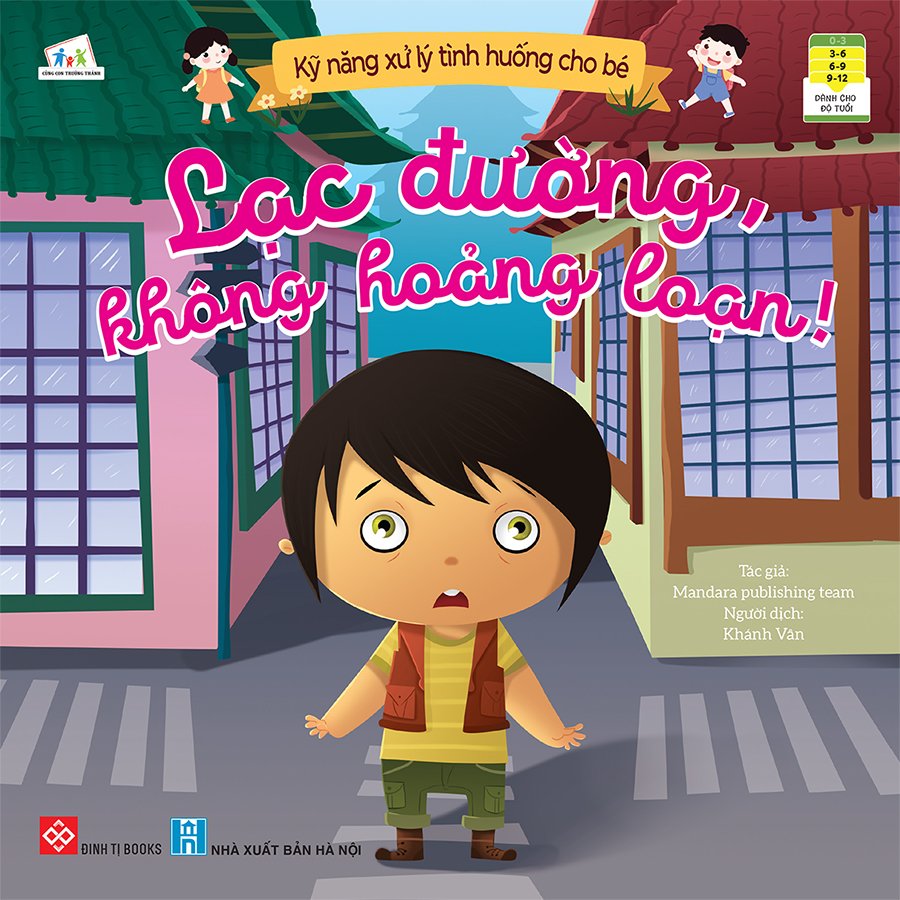 Sách Kỹ Năng Xử Lý Tình Huống Cho Bé 3 - 12 tuổi