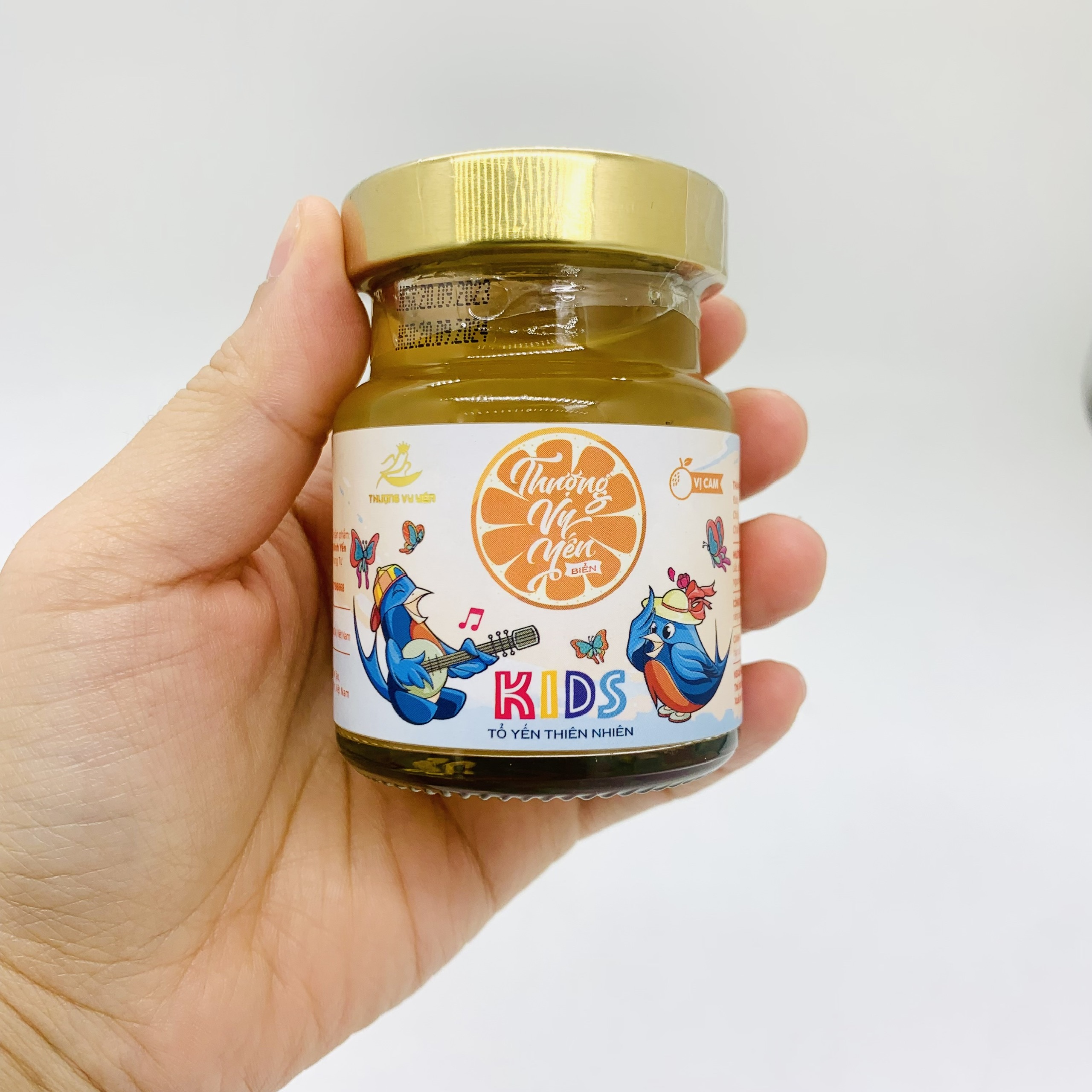 Yến sào cao cấp Thượng Vy Yến Tổ yến chưng sẵn Vị Cam - Yến biển chưng sẵn vị cam cho bé