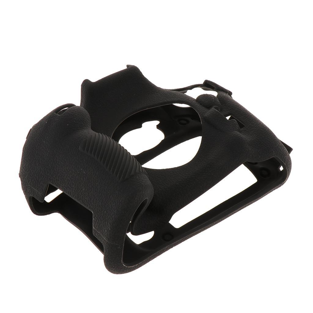 Detachable silicone camera protective cover for  black