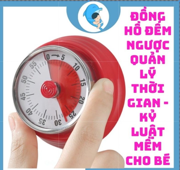 Đồ Hồ Đếm Ngược, Chuông To Giúp Quản Lý Thời Gian Và Thực Hiện Kỷ Luật Mềm Cho Bé