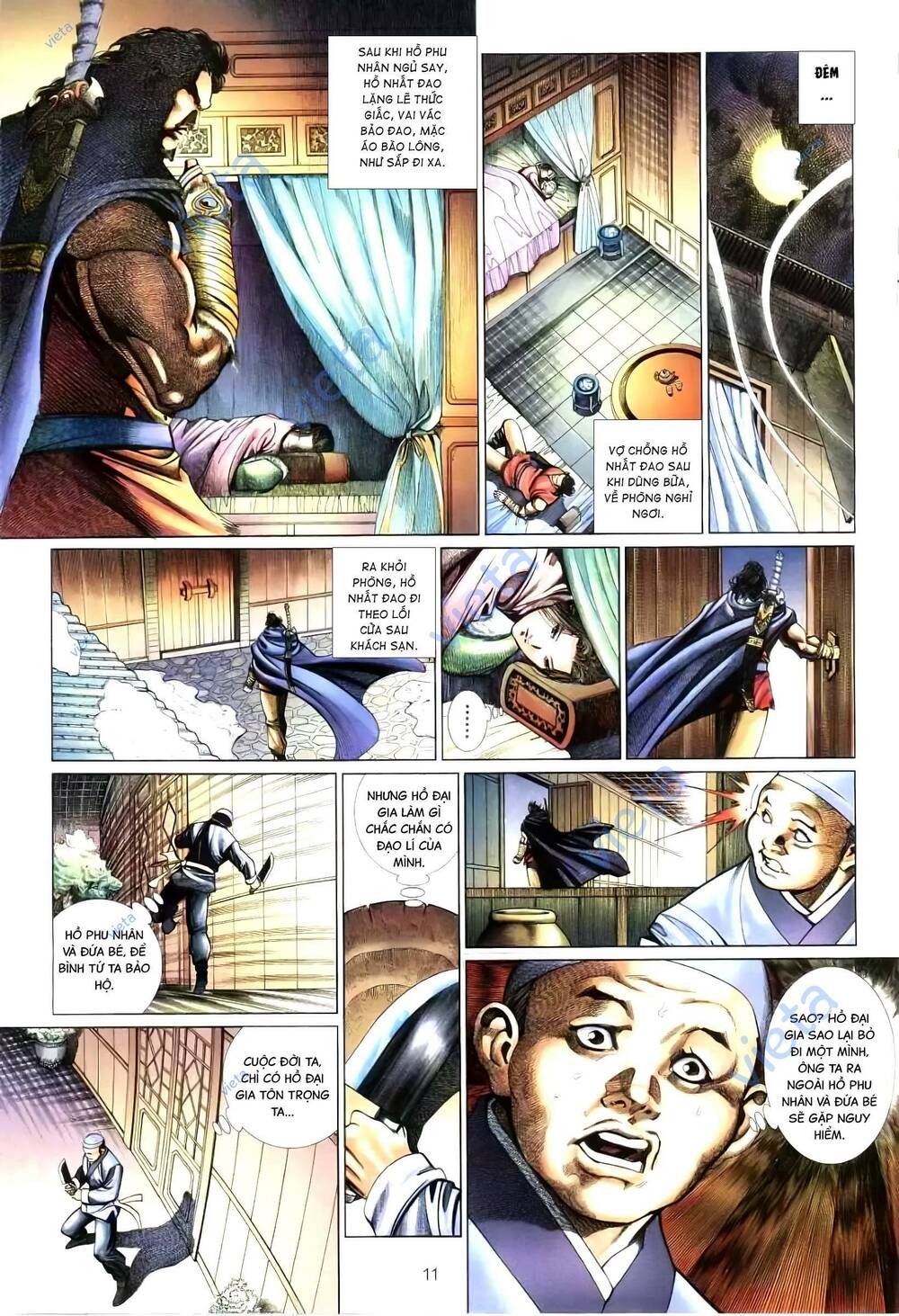 tuyết sơn phi hồ - mã vinh thành chapter 3 11