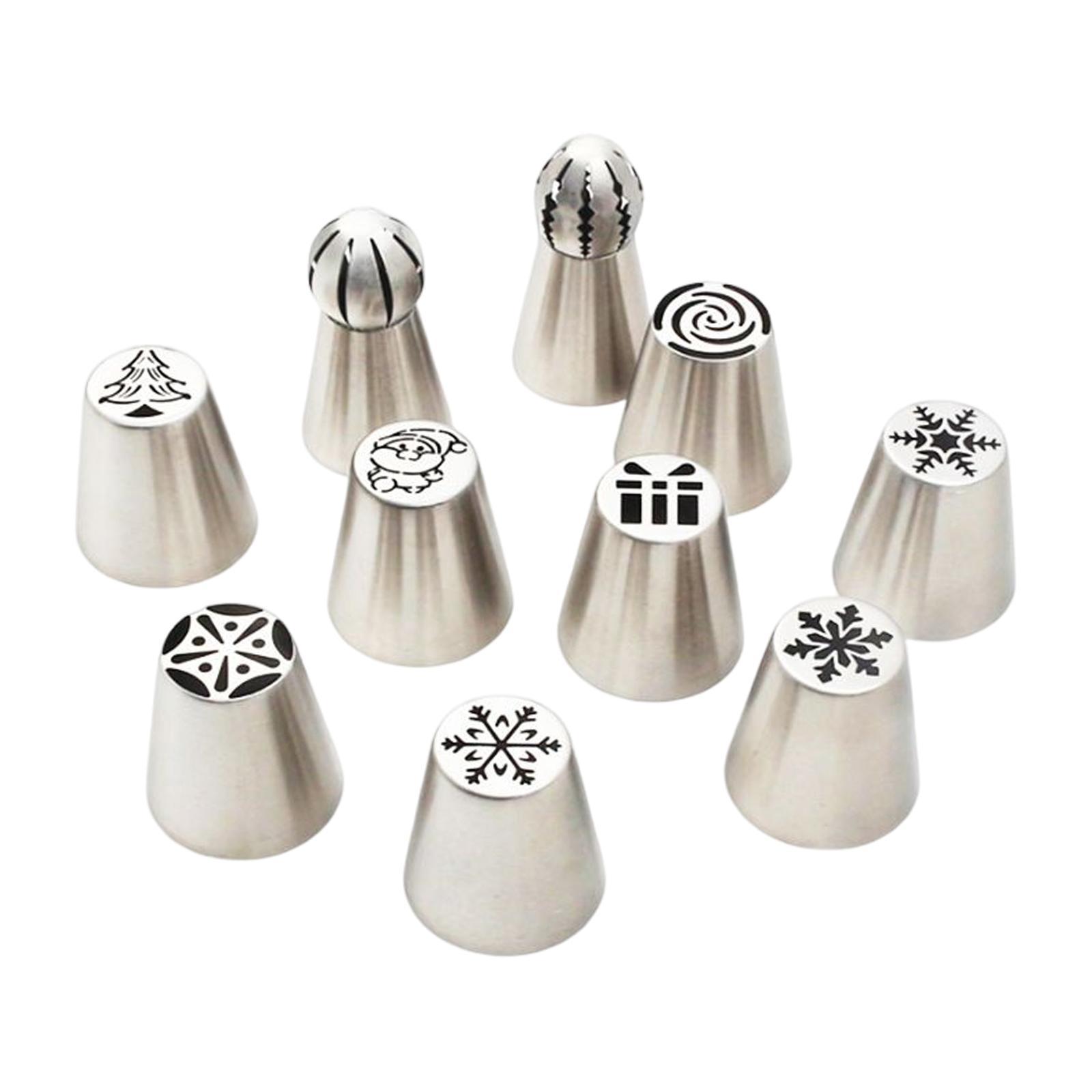 Mua 12Pcs Christmas Pastry Russian Icing Piping Nozzle Set Cake ...